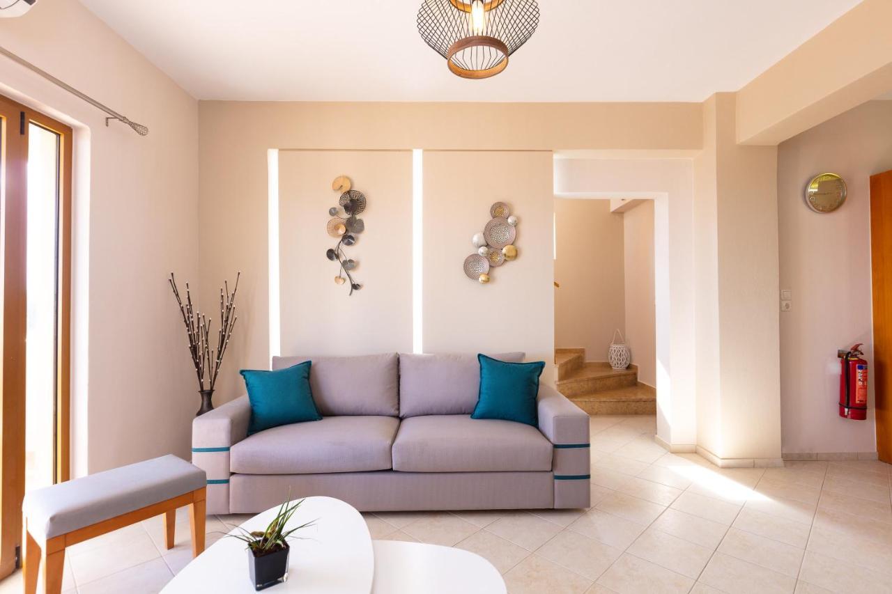 Maroulas Villas Ioanna & Stavros, Private Pools, Bbq & Seaview, By Thinkvilla ภายนอก รูปภาพ