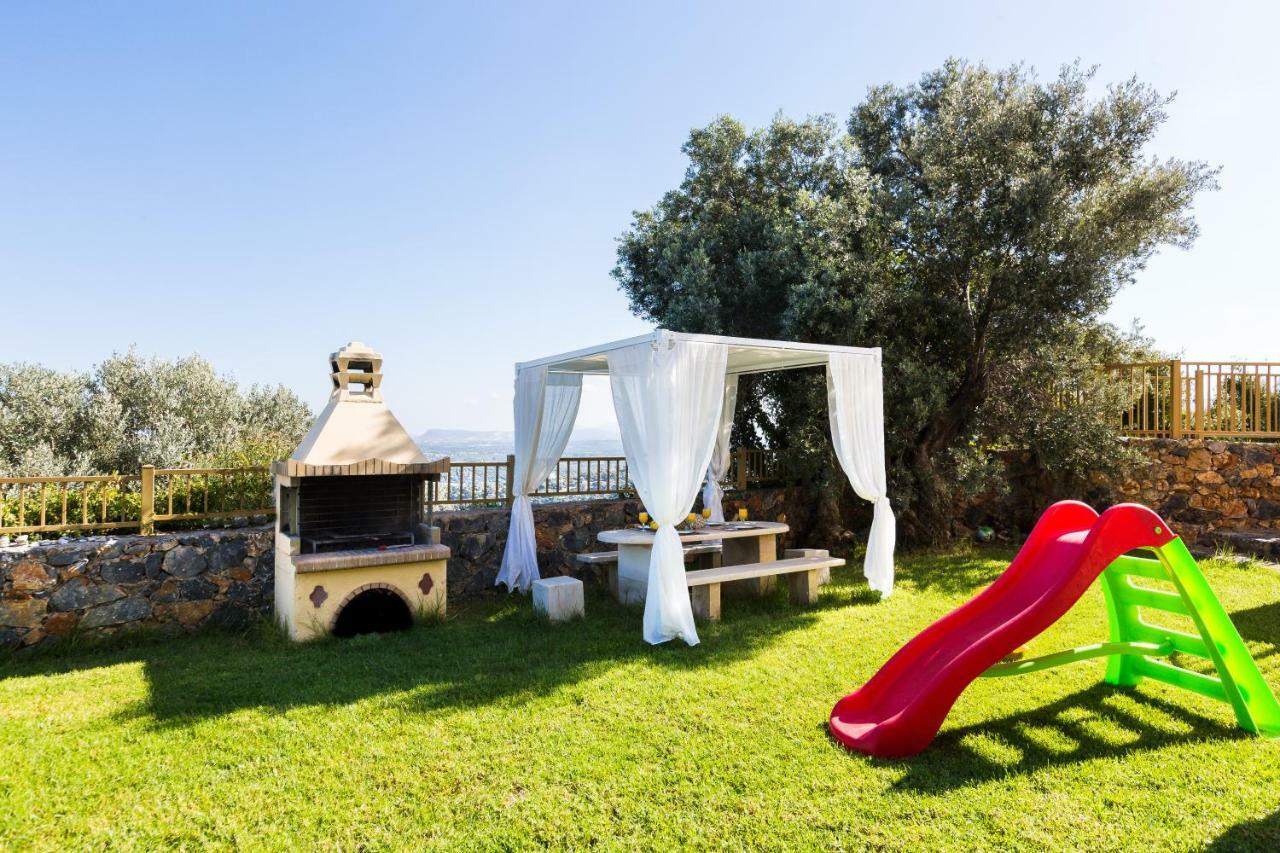 Maroulas Villas Ioanna & Stavros, Private Pools, Bbq & Seaview, By Thinkvilla ภายนอก รูปภาพ